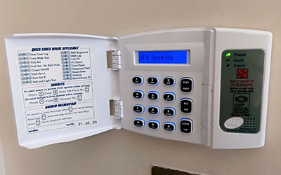 AK Security - Intruder Alarms Keypad